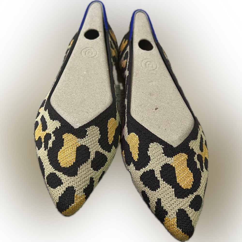 Rothy's Leopard Print Flats